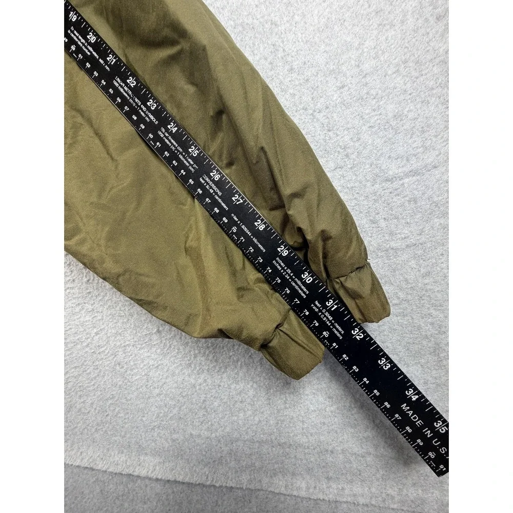 Remington Jacket Mens 2XL Green Nylon Bomber Outdoor Hunting Lined Zip Pockets